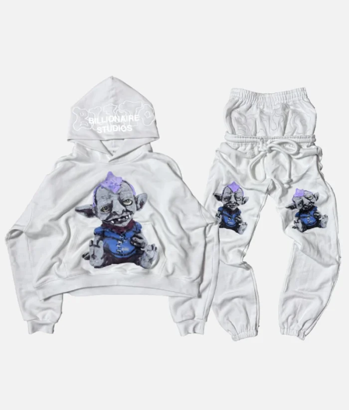 Billionaire Studios Binky Troll Tracksuit White 3